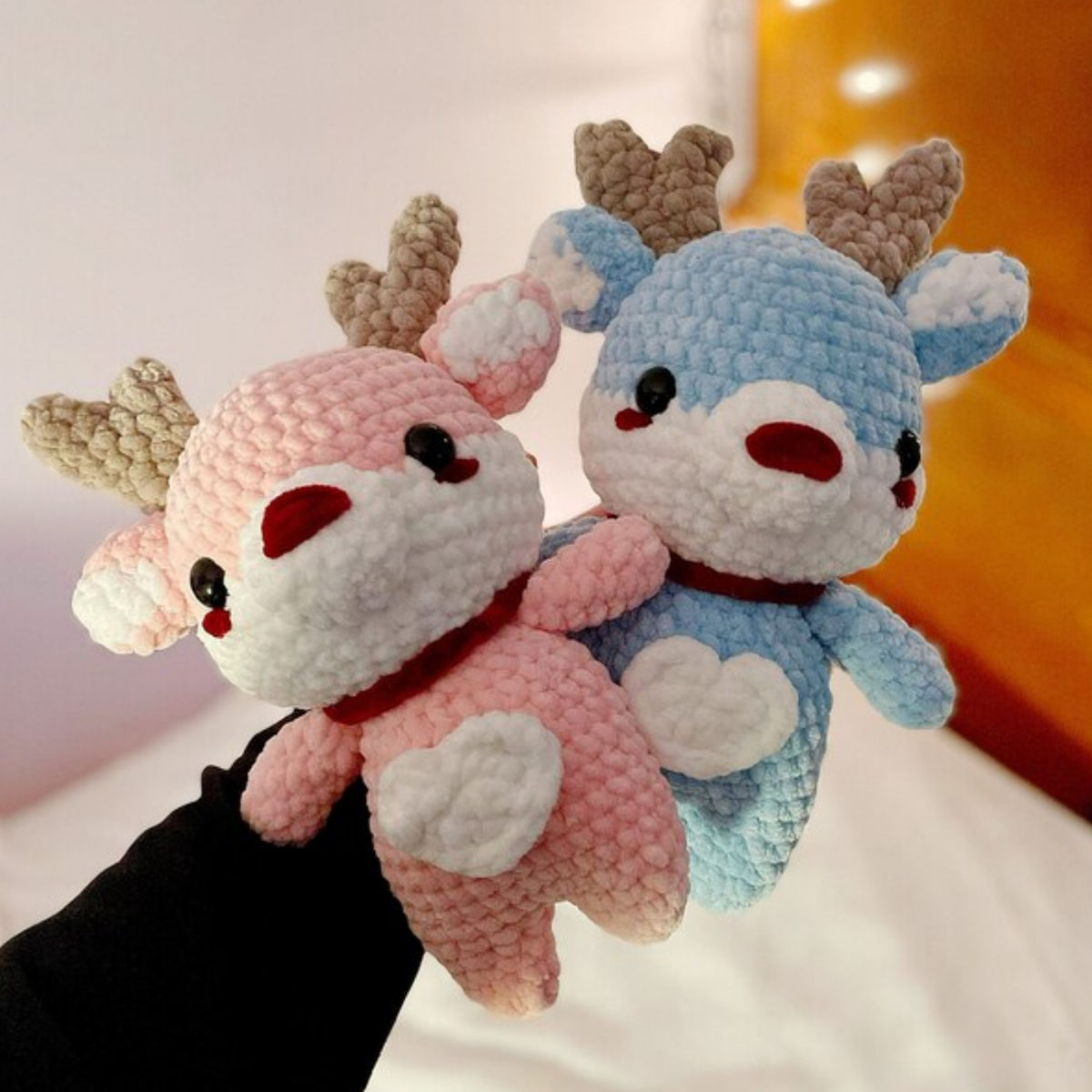 RENIE the Reindeer Amigurumi Crochet Pattern