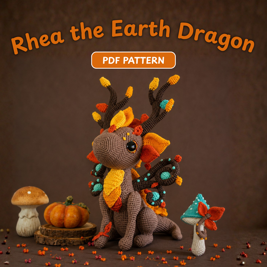 Crochet Rhea Earth Dragon Pattern