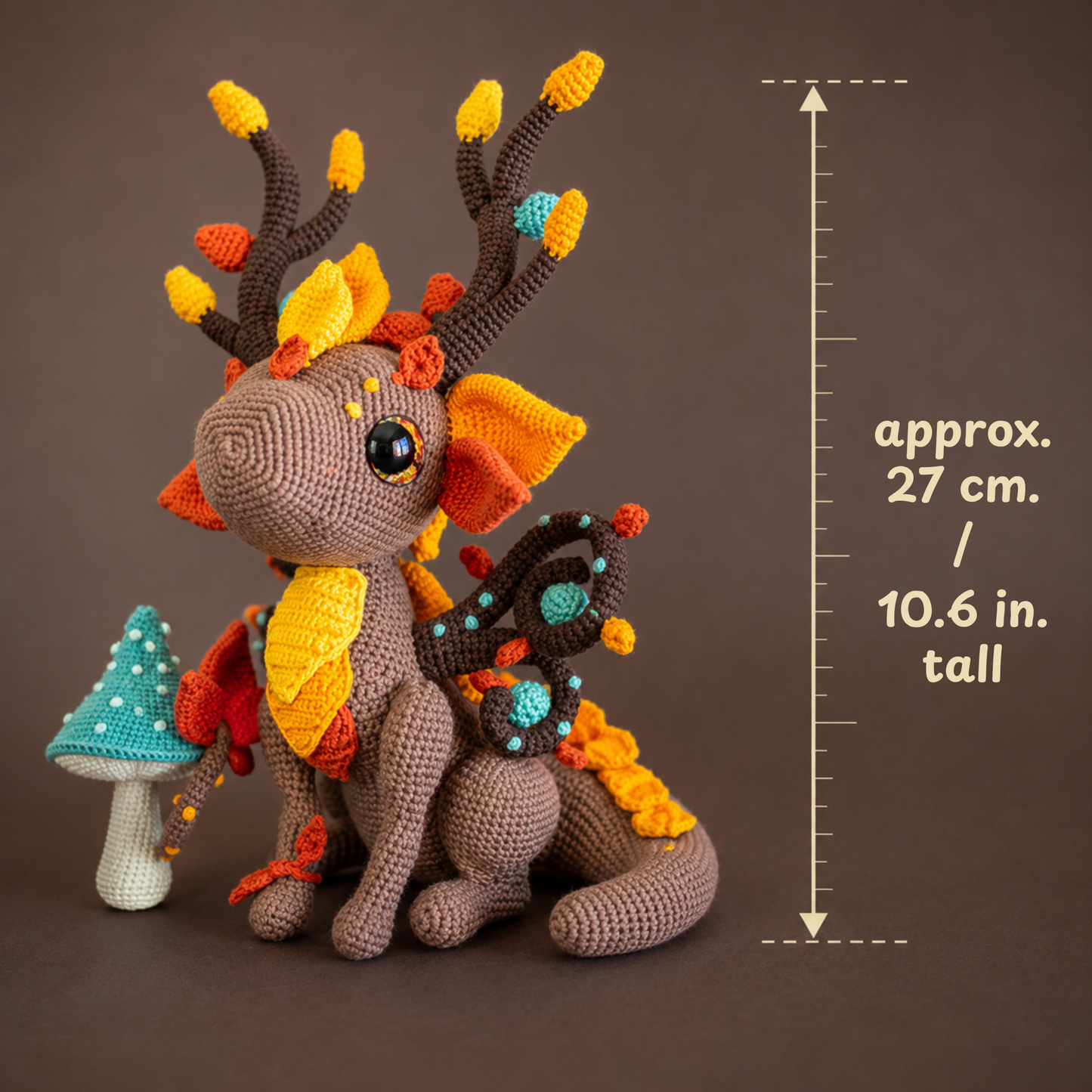 Crochet Rhea Earth Dragon Pattern