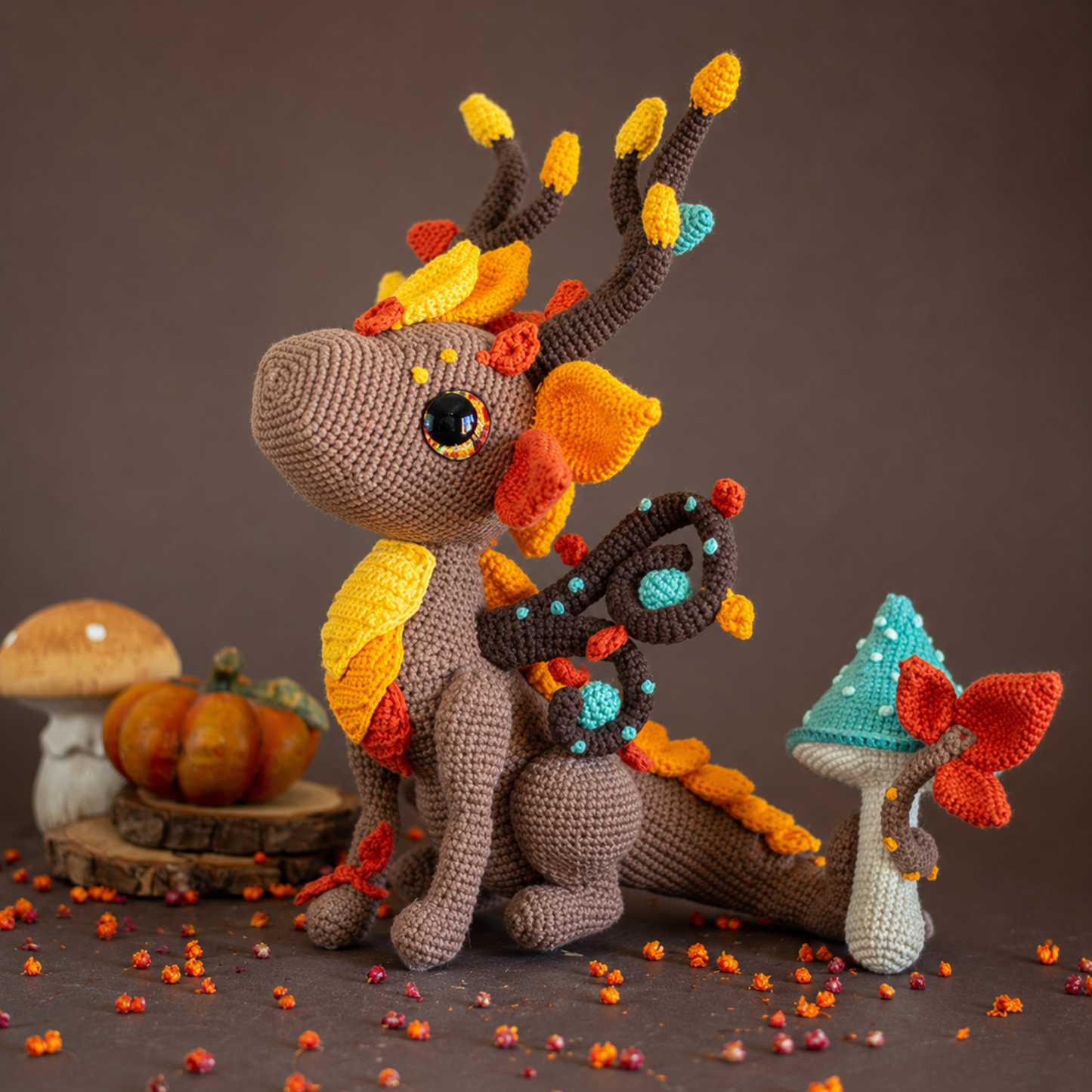 Crochet Rhea Earth Dragon Pattern
