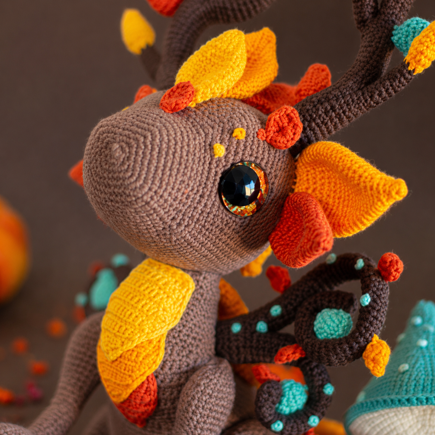 Crochet Rhea Earth Dragon Pattern