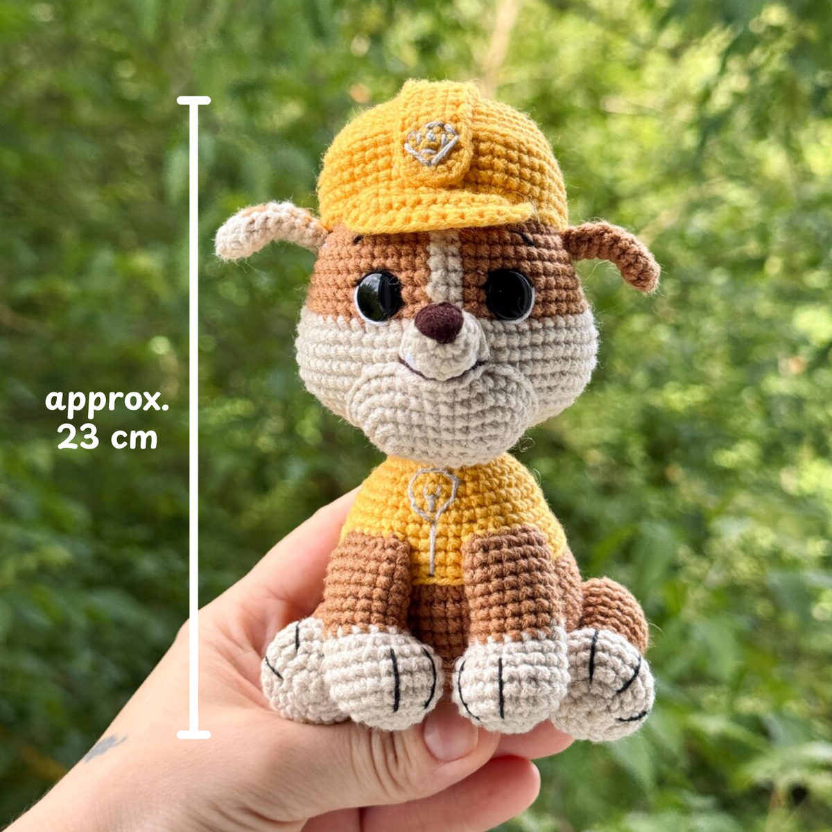 Rubble Amigurumi Crochet Pattern