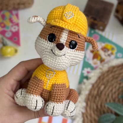 Rubble Amigurumi Crochet Pattern