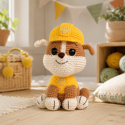 Rubble Amigurumi Crochet Pattern