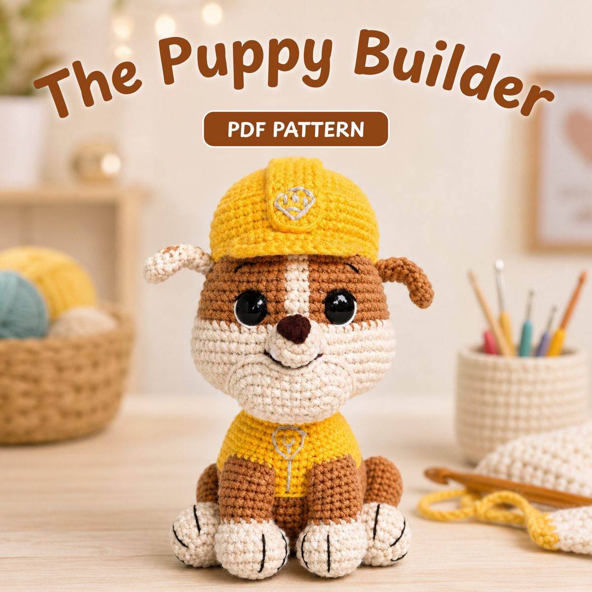 Rubble Amigurumi Crochet Pattern