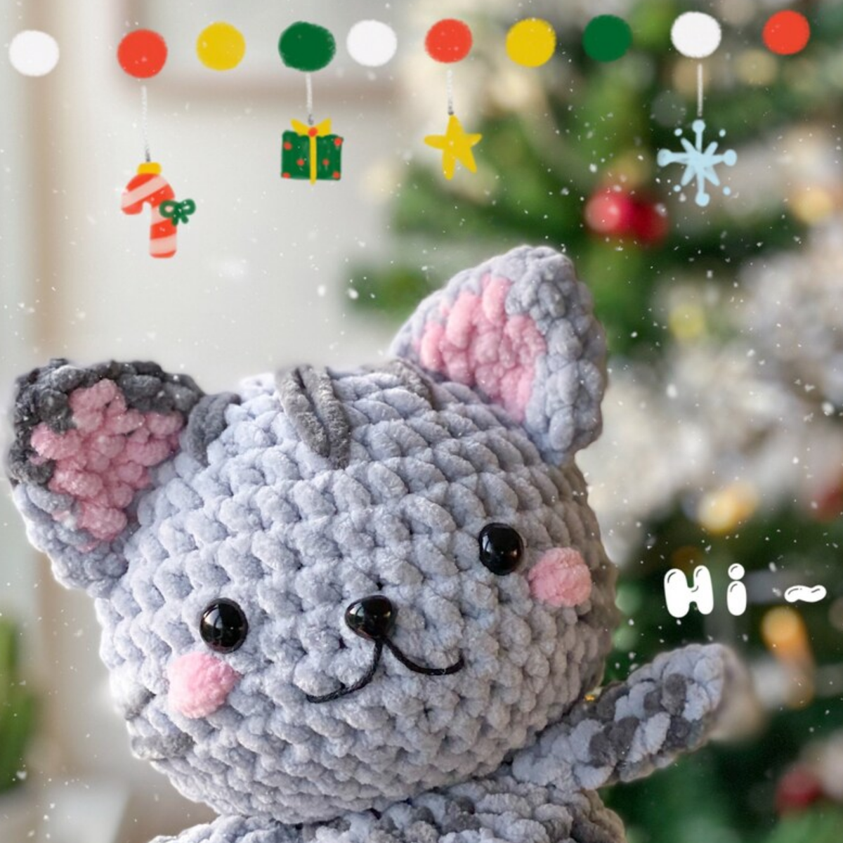 Sam the MEOW Cat Amigurumi Crochet Pattern