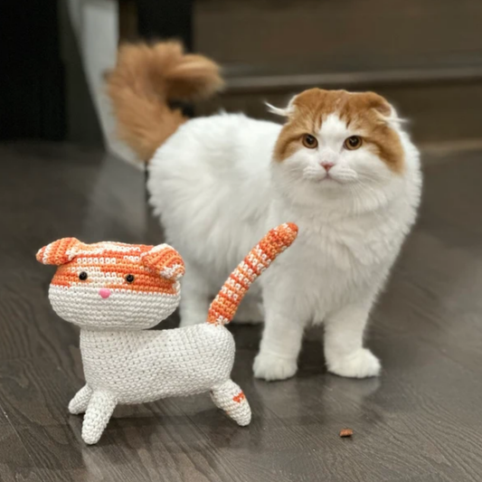 Scottish Fold Cat Crochet Pattern