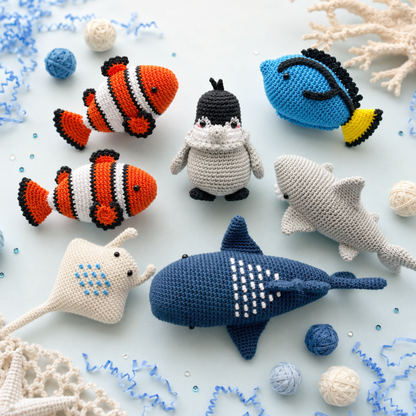 Sea Animals Vol. 1 Crochet Pattern