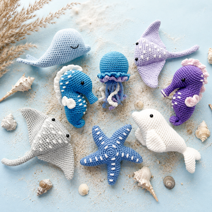 Sea Animals Vol. 2 Crochet Pattern