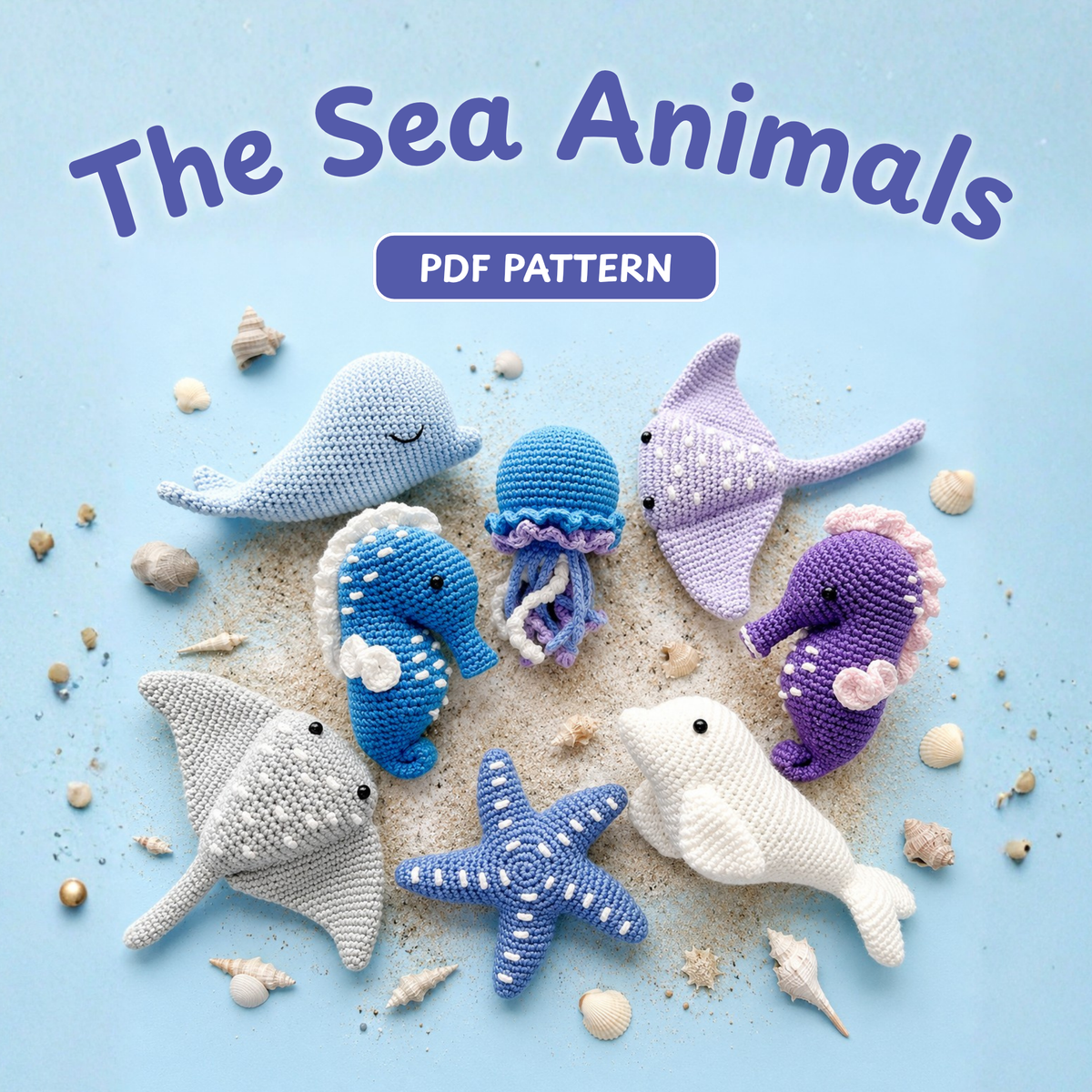 Sea Animals Vol. 2 Crochet Pattern