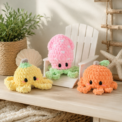 Sea Market Buddies Crochet Pattern