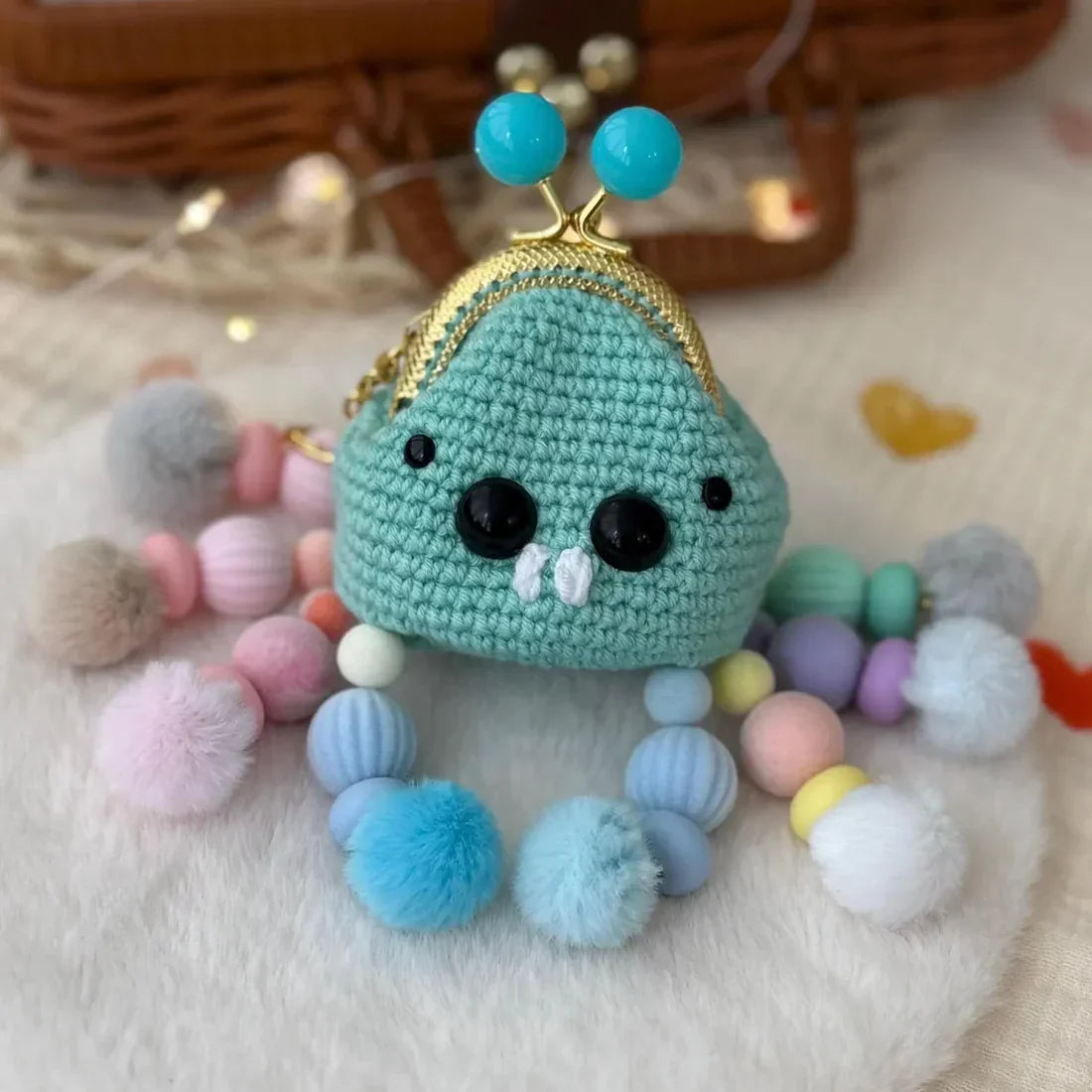 7 in 1 Wallets Keychain Crochet Pattern