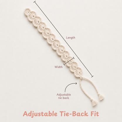 Crochet Shell Summer Headband Pattern