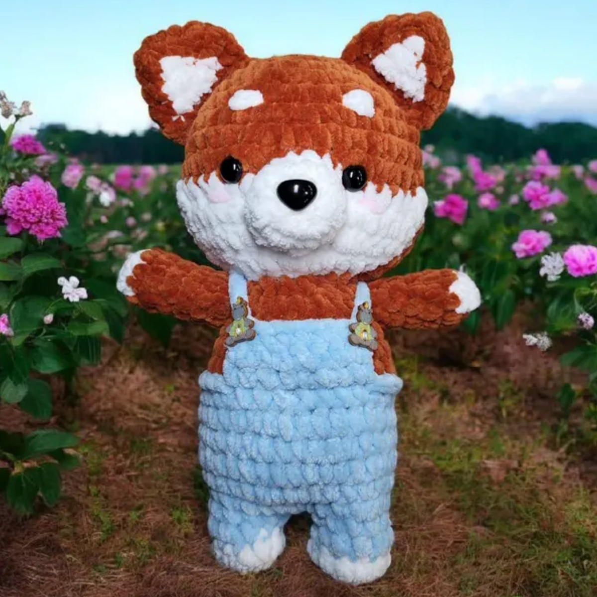 Shiba Dog Crochet Pattern