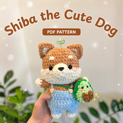 Shiba Dog Crochet Pattern