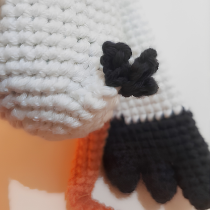 Crochet Stork Pattern, Atlas (10 to 11 Inches)