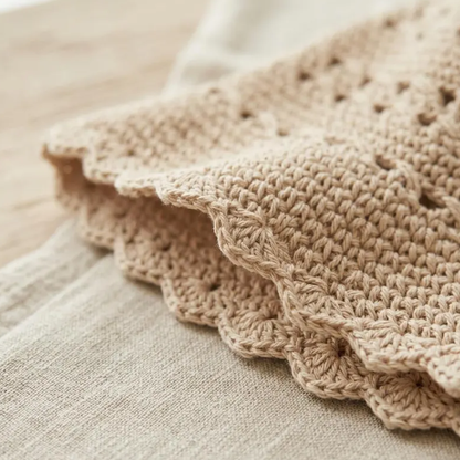 Crossed Lace Sun Summer Hat Crochet Pattern