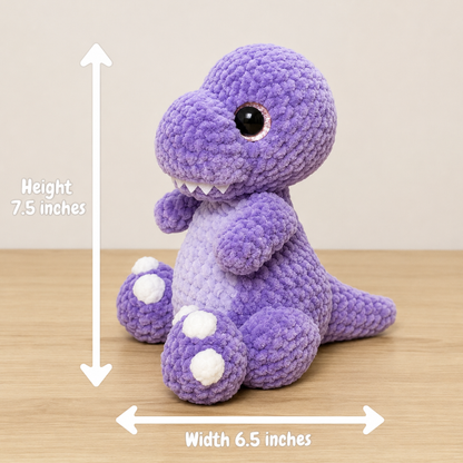 Crochet Chomper the T-Rex Pattern