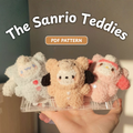 Teddy Costume Dolls Amigurumi Crochet Pattern PDF