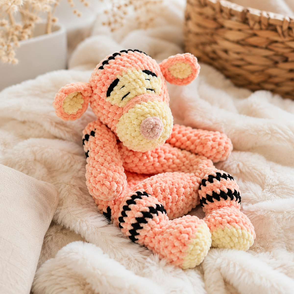 Tigger Snuggler Crochet Pattern