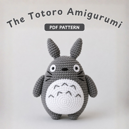 Crochet Totoro Amigurumi Pattern