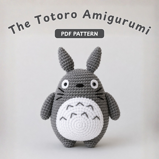 Crochet Totoro Amigurumi Pattern