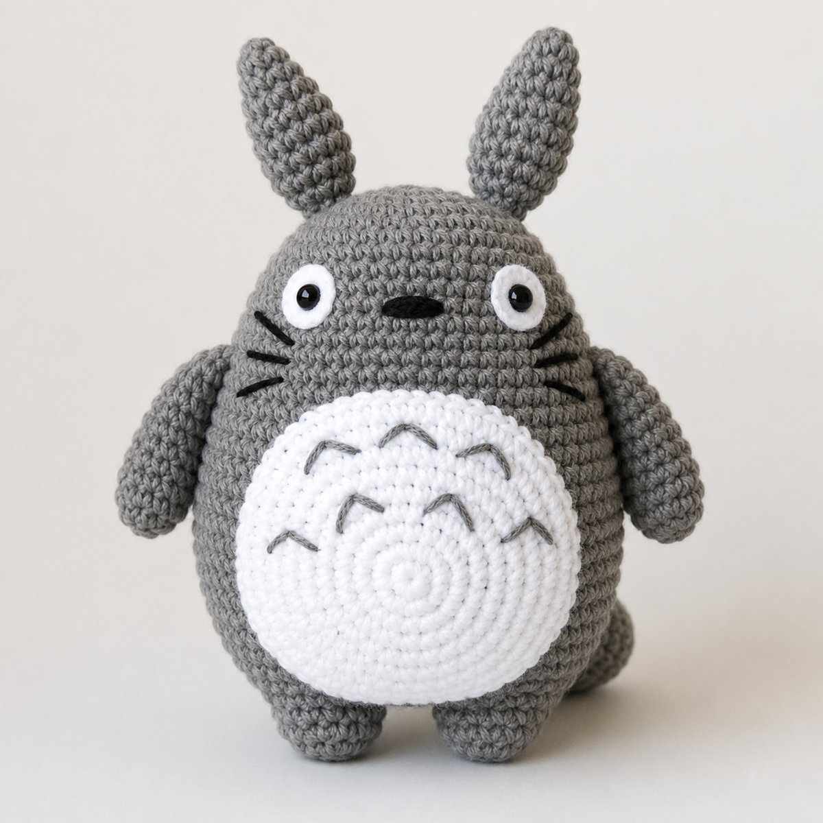 Totoro Amigurumi Crochet Pattern