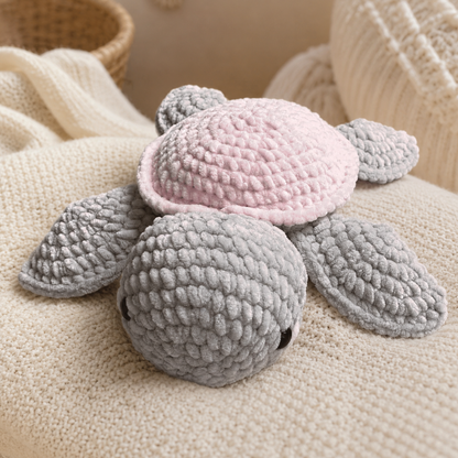 Turtle Crochet Pattern | Amigurumi Plush Toy