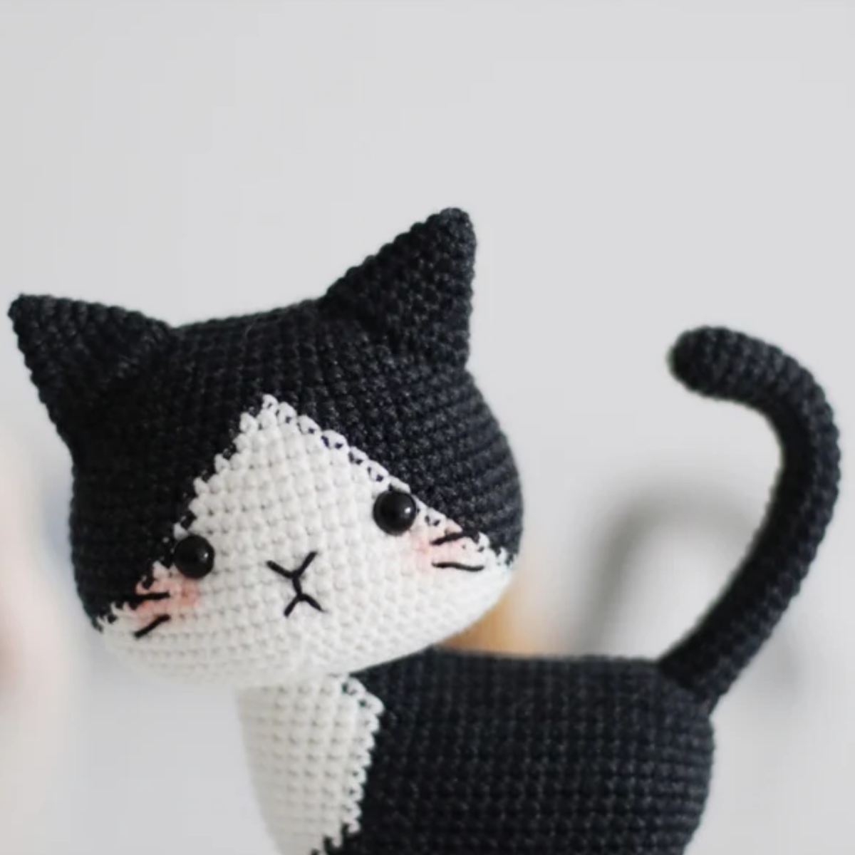 Tuxedo Cat Crochet Pattern