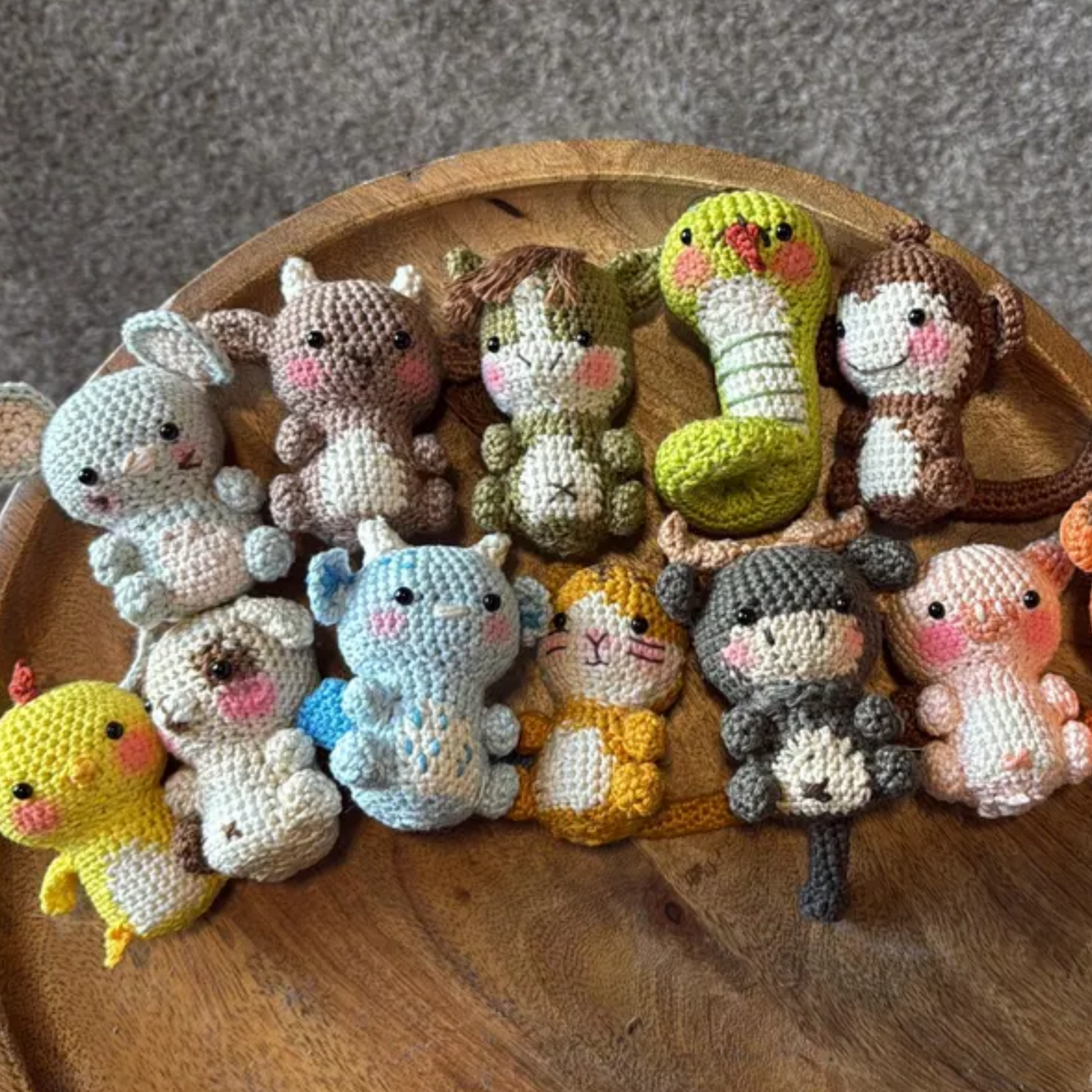 Vietnamese Zodiac Animals Crochet Pattern